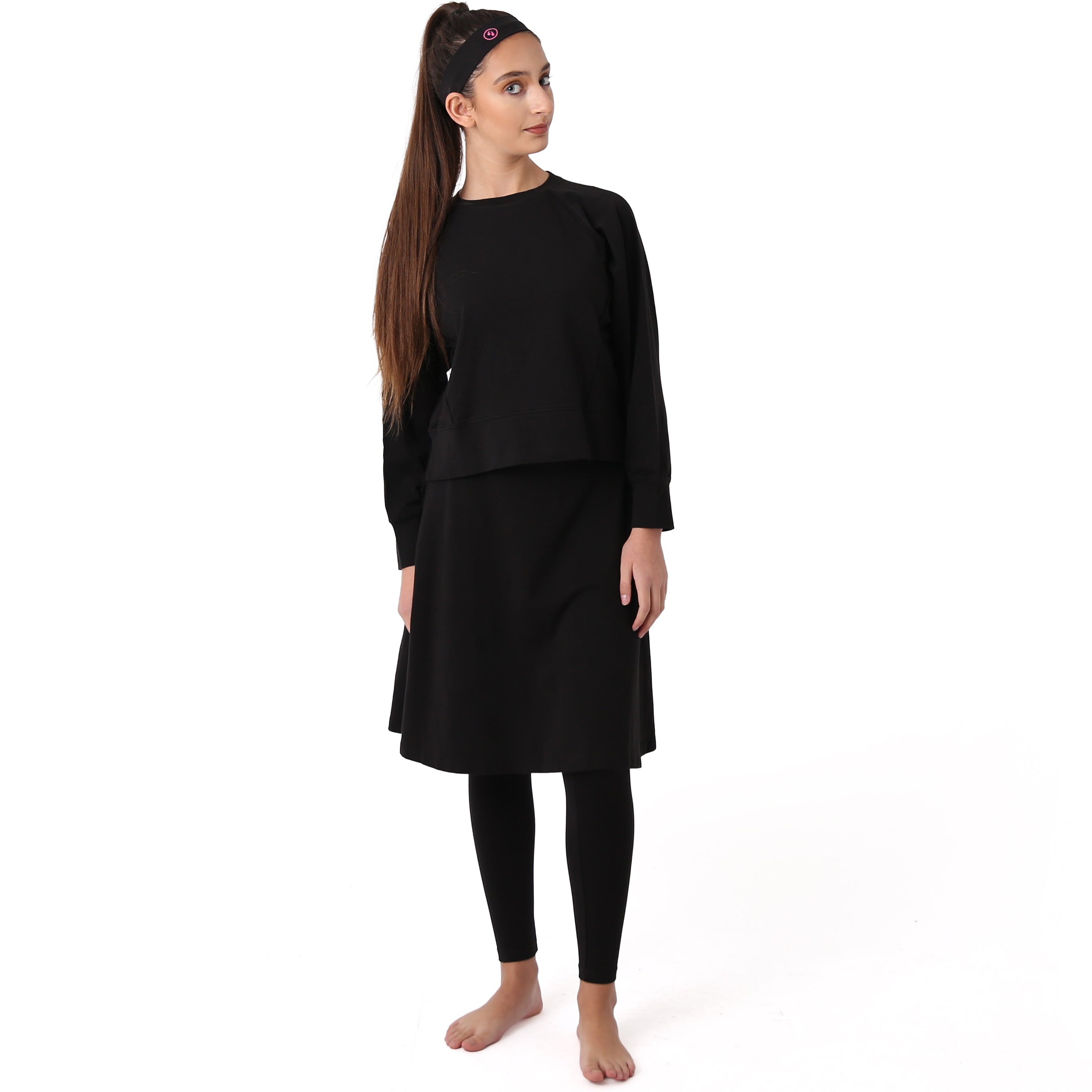 The Studio Leggings Skirt (Black)