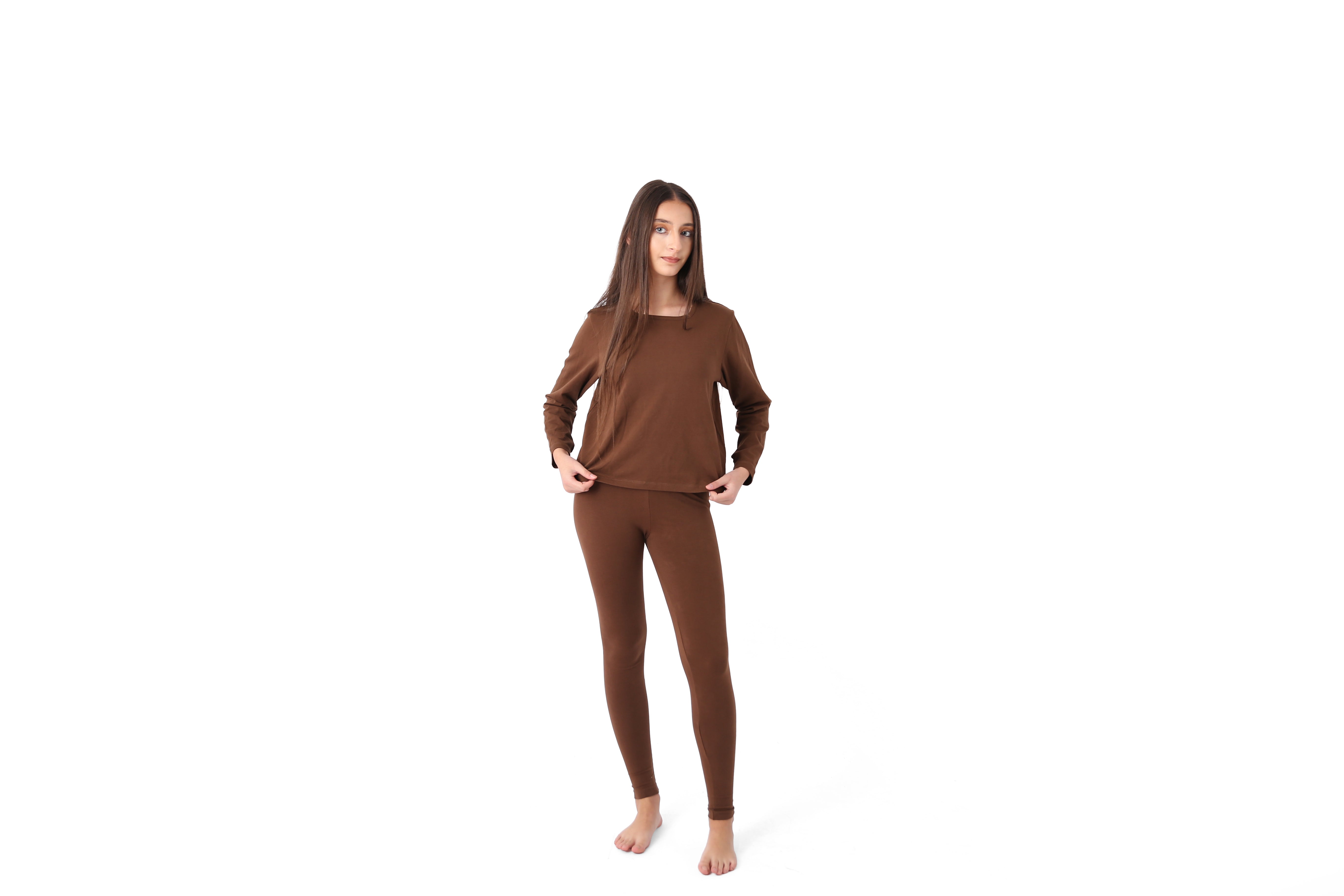 The Studio Leggings (Brown)