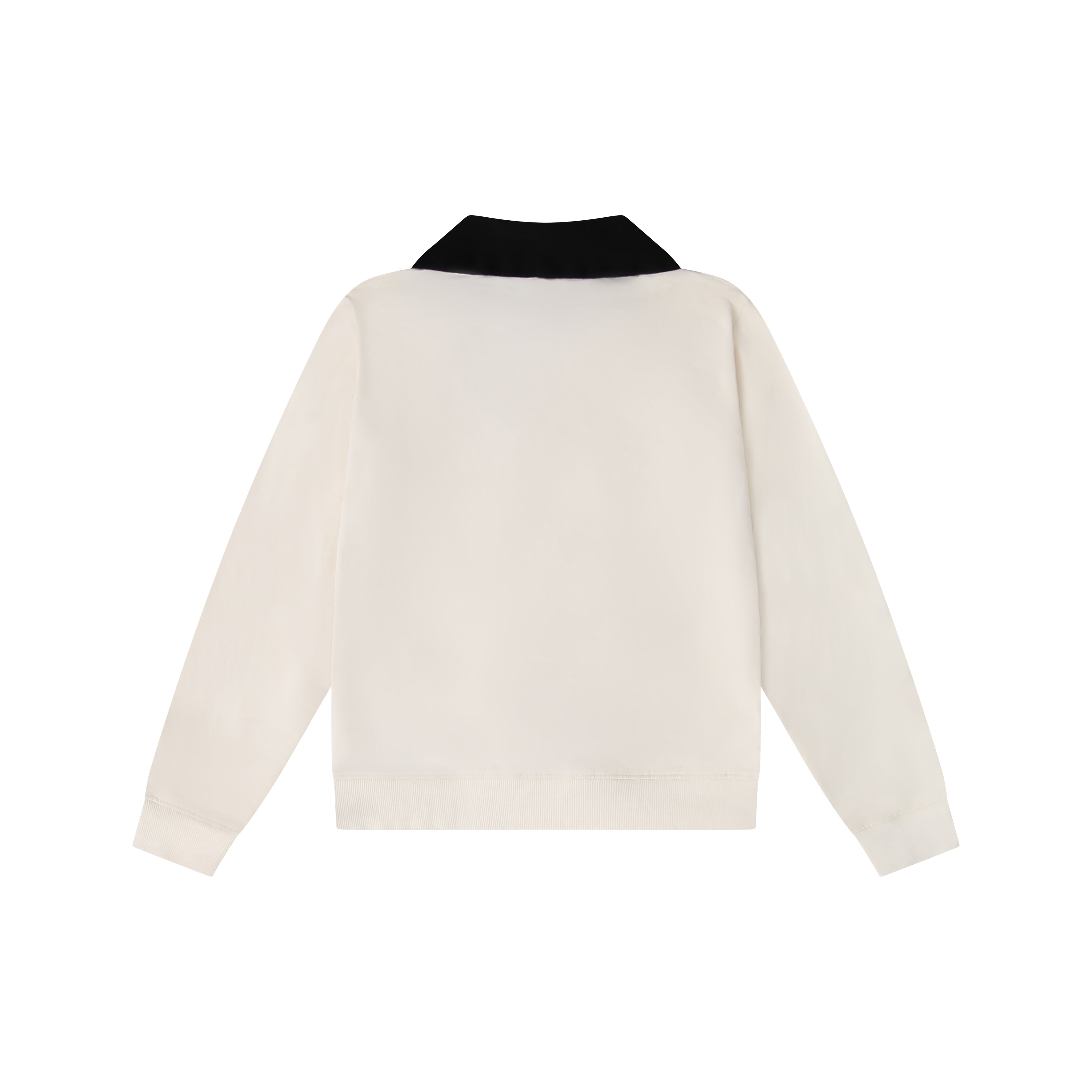 The Embossed Seal Pullover (Ecru)