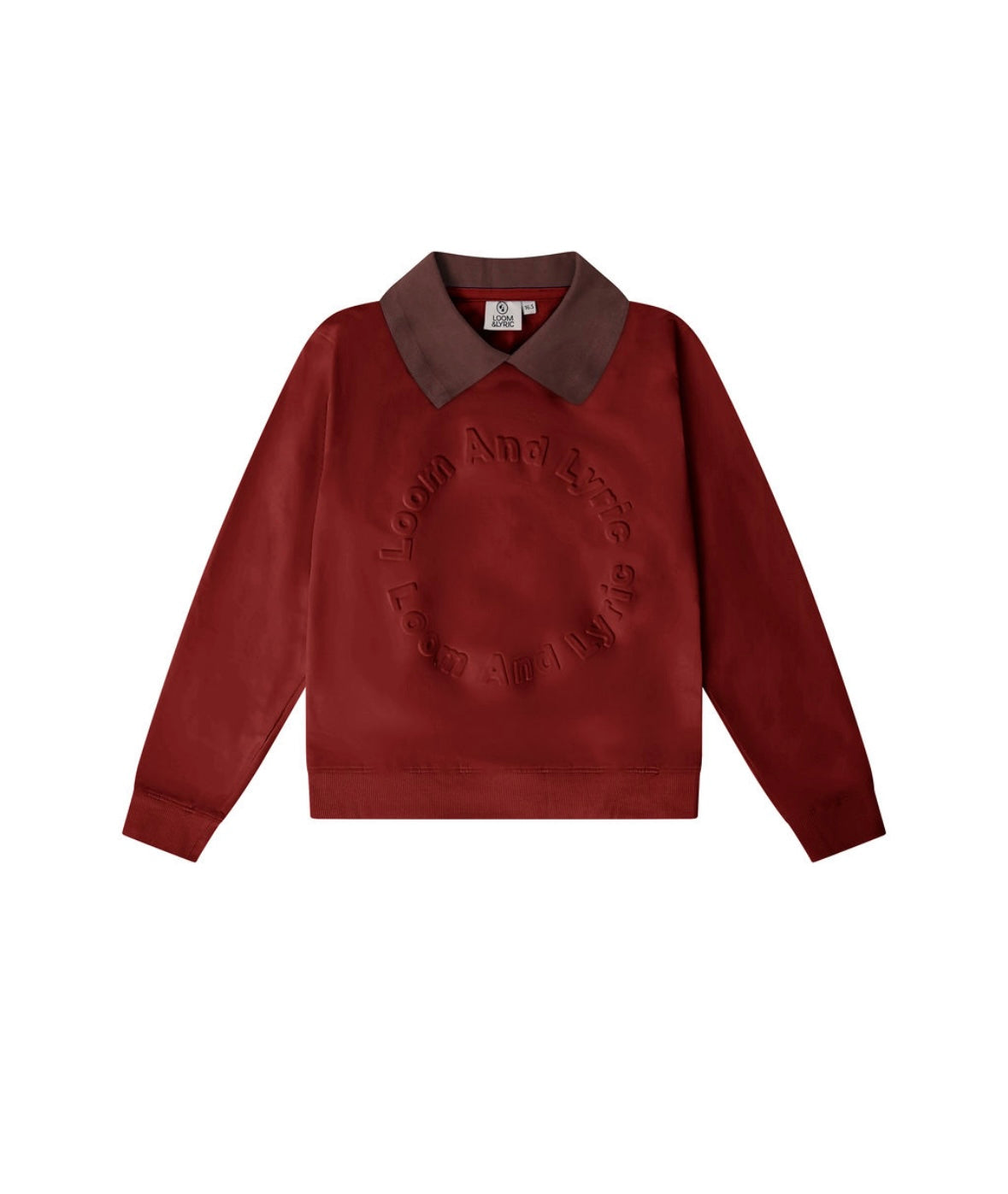 Embossed Seal Top (Merlot/Brown)