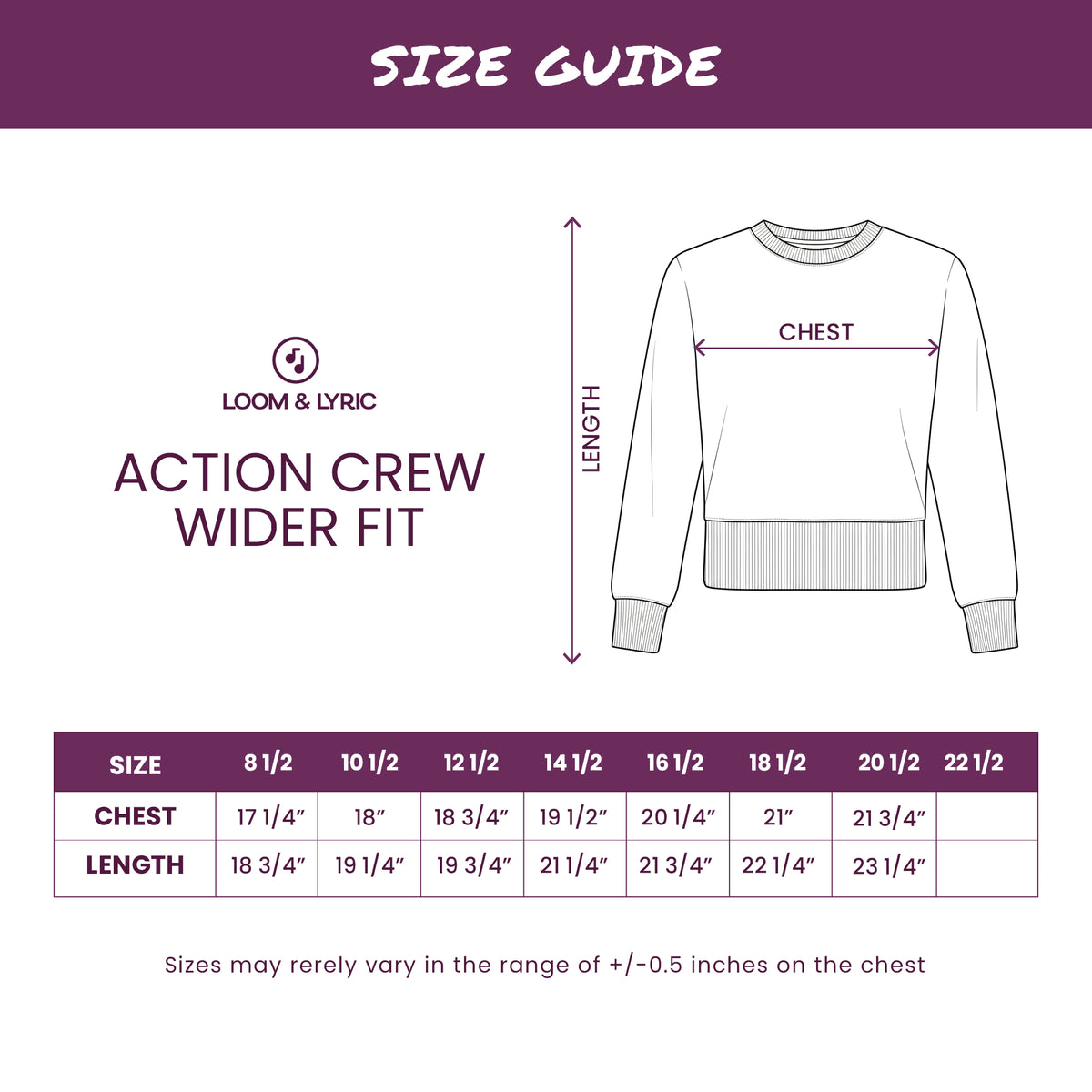 Size Guide 2