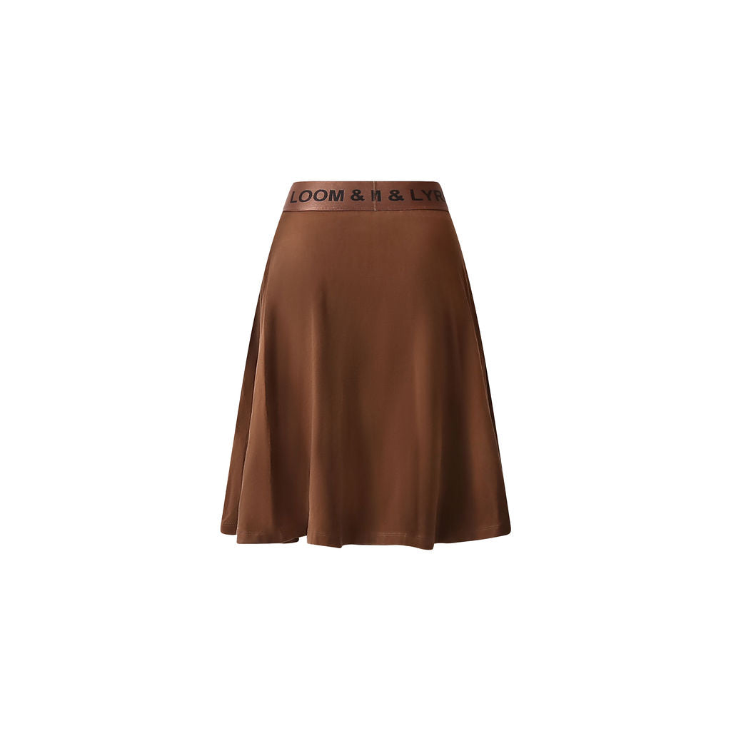 The Studio Skirt with Shorts (Brown)